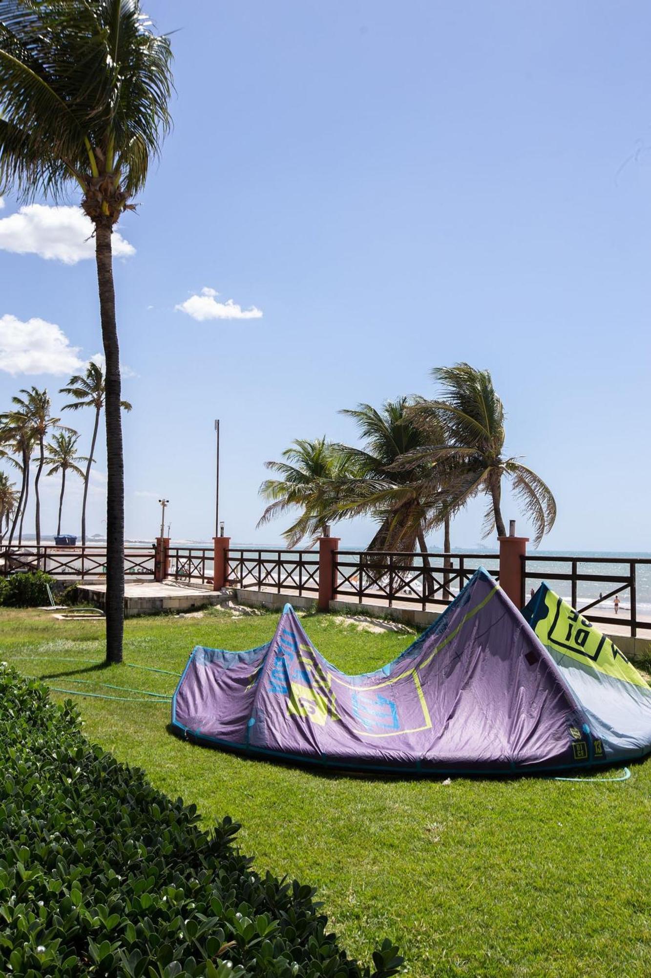 Kariribeach319A Flat 1Q Com Vista Maravilhosa クムブコ エクステリア 写真