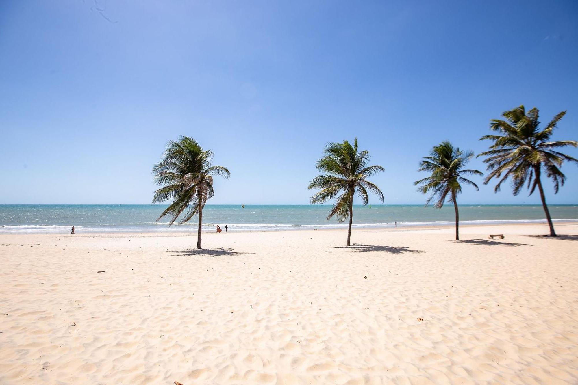 Kariribeach319A Flat 1Q Com Vista Maravilhosa クムブコ エクステリア 写真