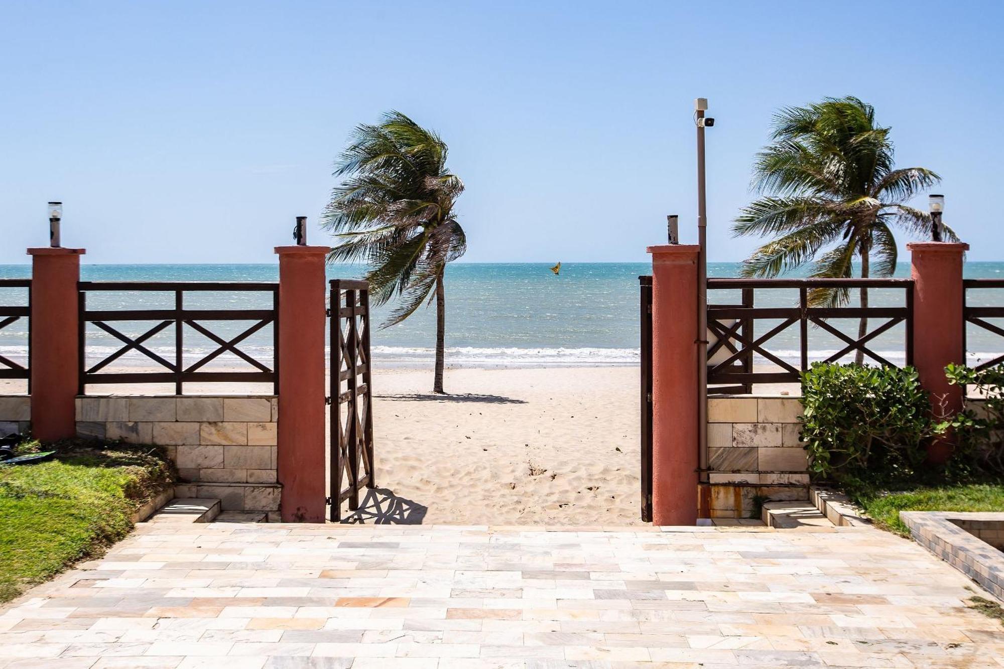Kariribeach319A Flat 1Q Com Vista Maravilhosa クムブコ エクステリア 写真