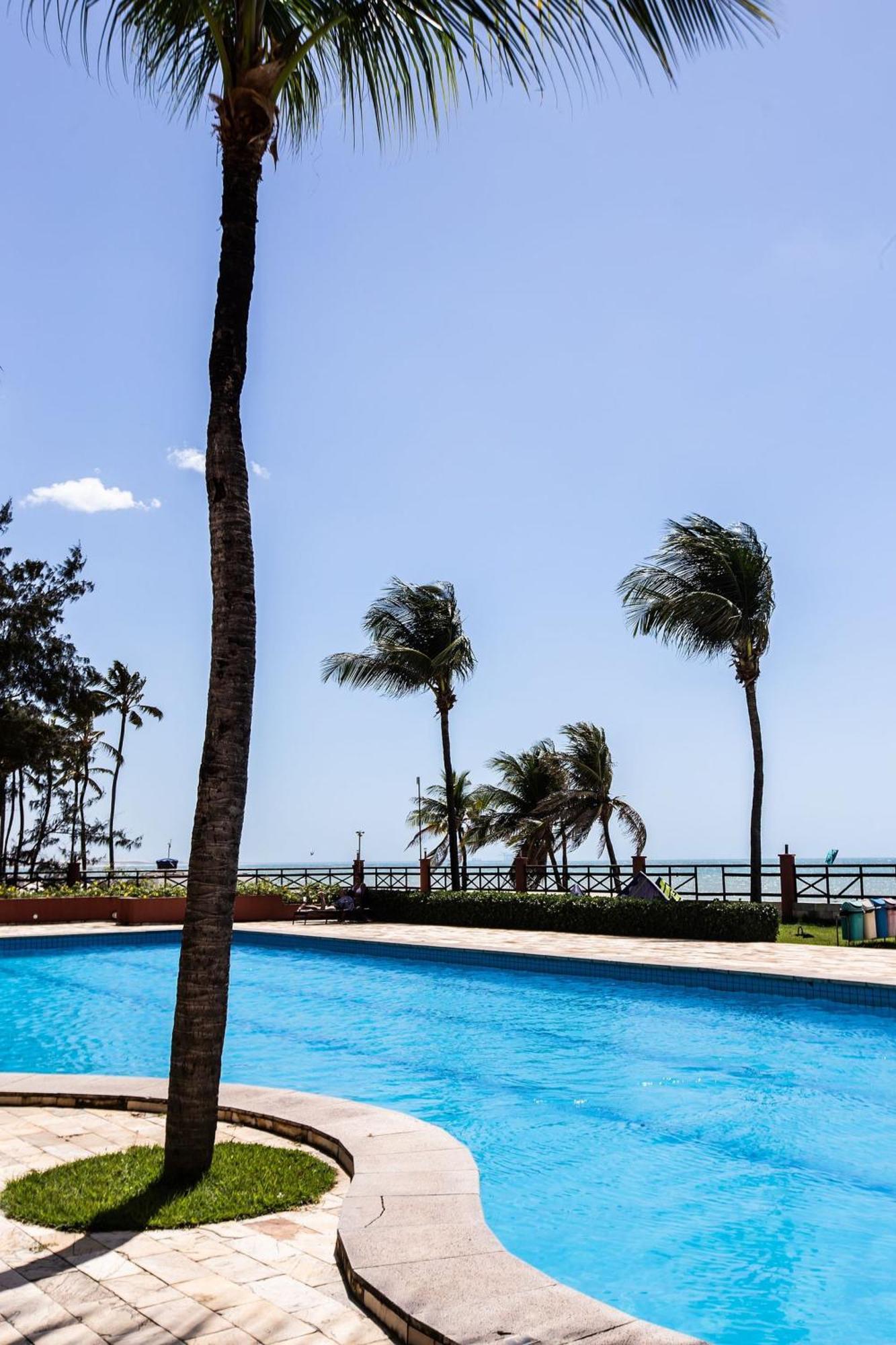 Kariribeach319A Flat 1Q Com Vista Maravilhosa クムブコ エクステリア 写真