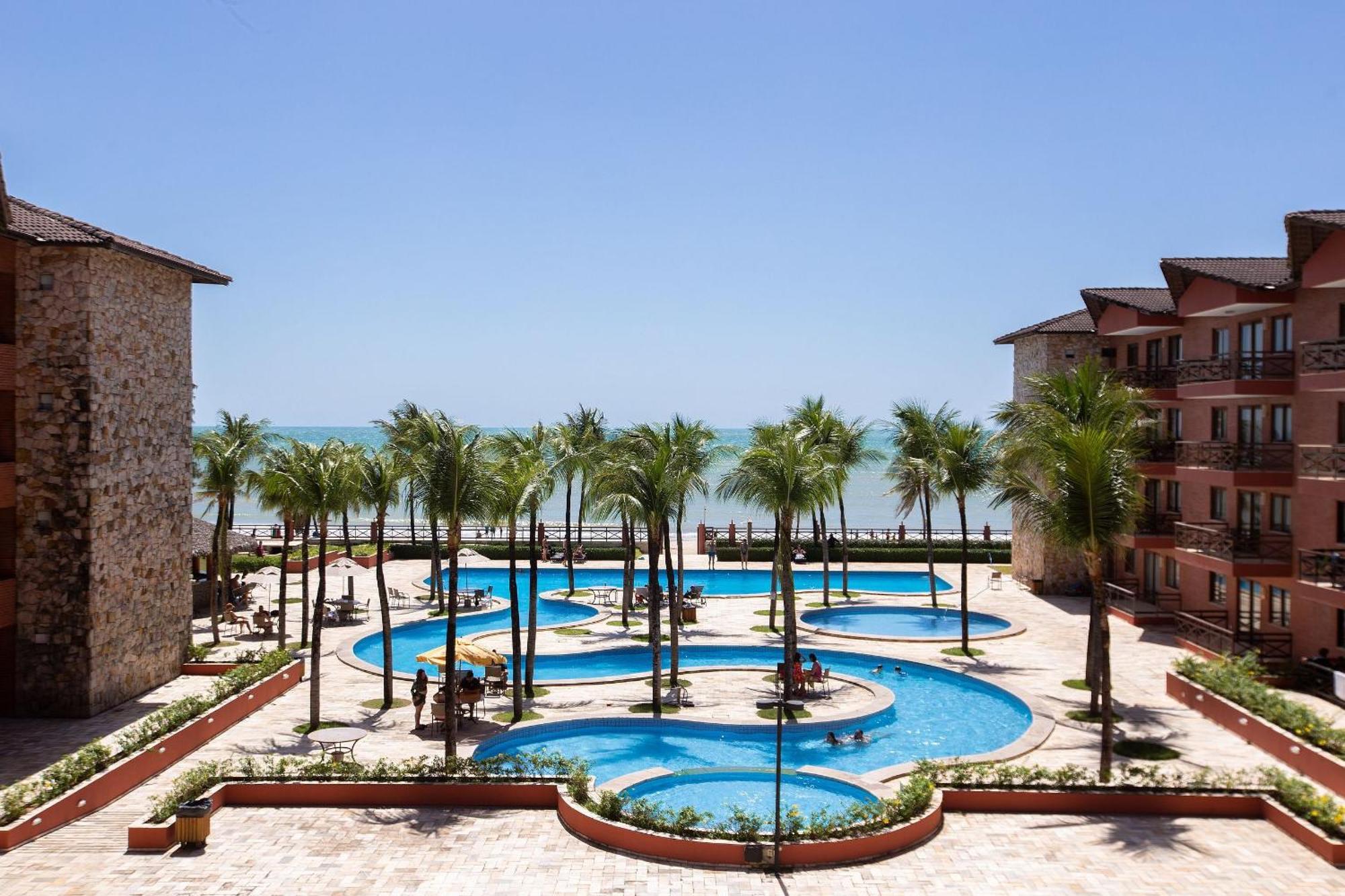 Kariribeach319A Flat 1Q Com Vista Maravilhosa クムブコ エクステリア 写真