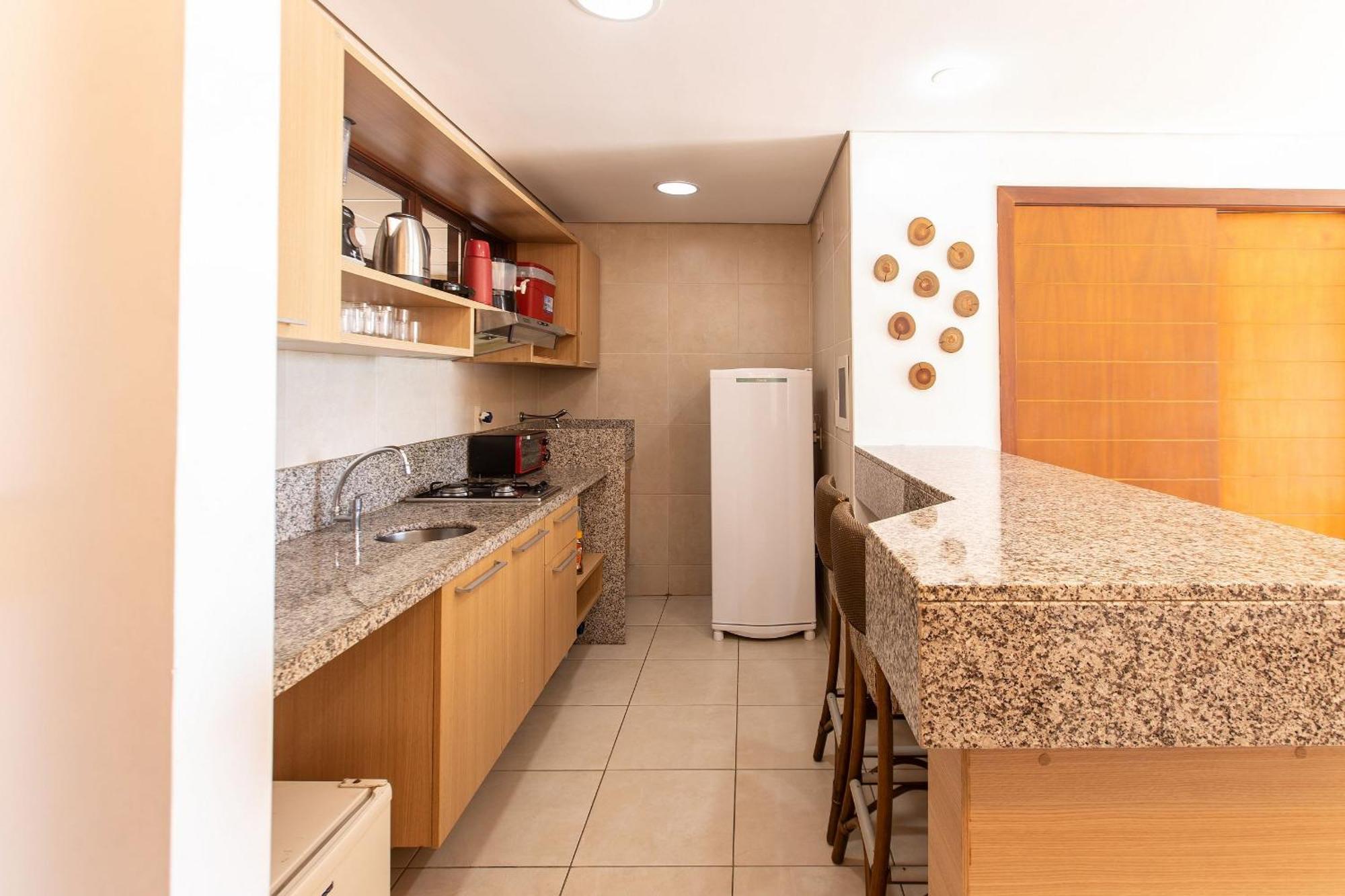 Kariribeach319A Flat 1Q Com Vista Maravilhosa クムブコ エクステリア 写真
