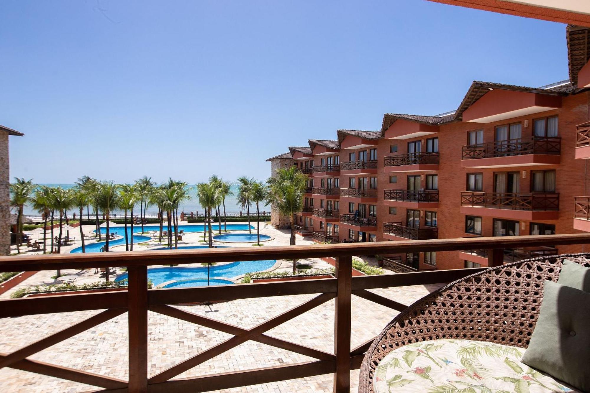Kariribeach319A Flat 1Q Com Vista Maravilhosa クムブコ エクステリア 写真