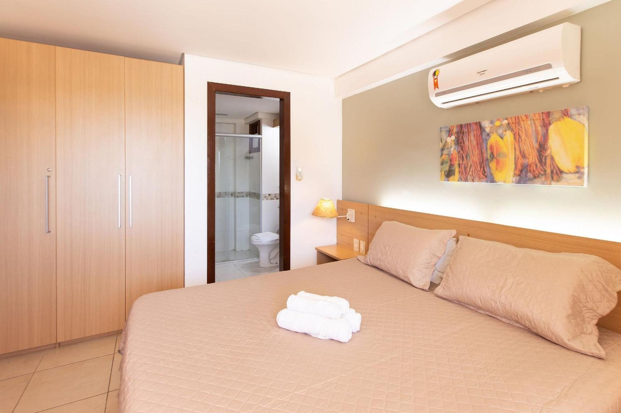 Kariribeach319A Flat 1Q Com Vista Maravilhosa クムブコ エクステリア 写真